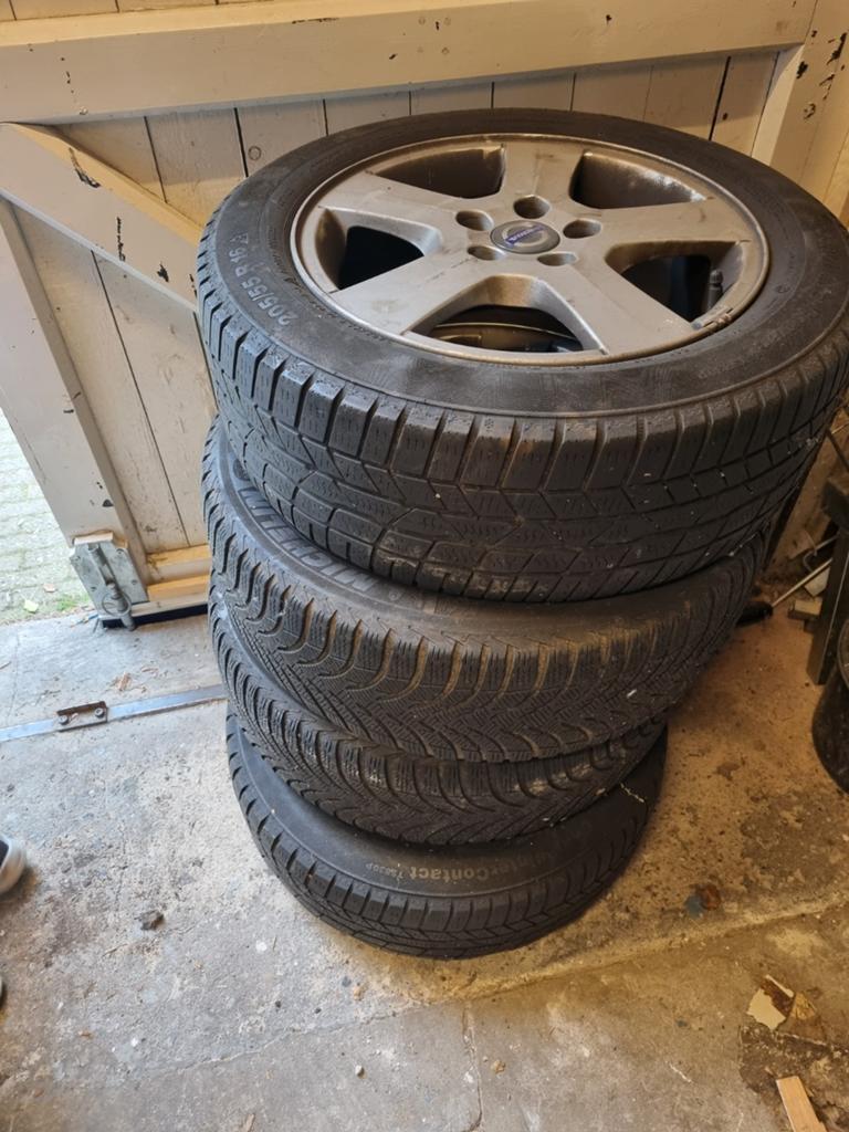 Winterbanden Michelin/Continental 205/55/R16, Ophalen, 16 inch, Band(en), 205 mm