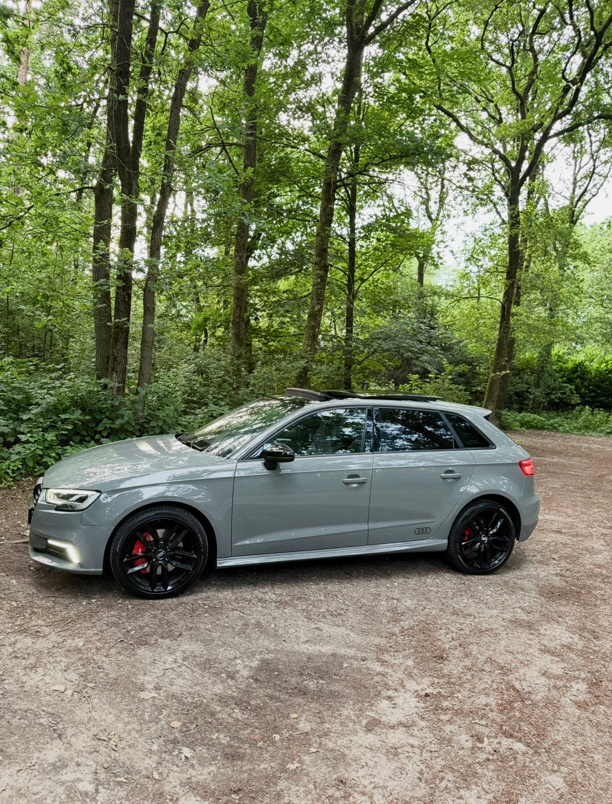 Audi A3 e-tron 280PK|3x S-Line| Nardo Grey | Pano | Matrix, Auto's, Zwart, Plug-in hybride, 1395 cc, 149 pk