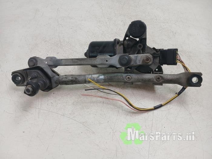 Ruitenwismotor + Mechaniek van een Peugeot 1007, Gebruikt, -, -, Ophalen of Verzenden