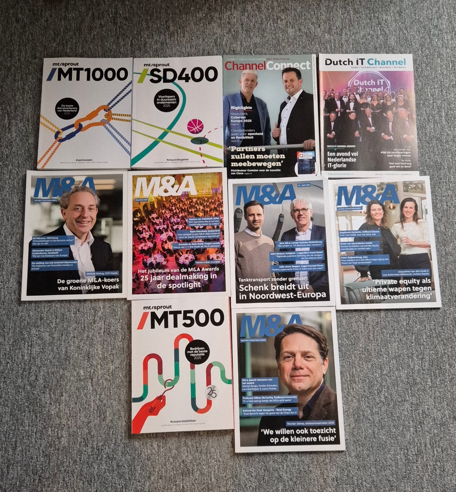 10x M&A, MT/sprout, ChannelConnect, Dutch IT Channel magazi, Verzenden, Nieuw, Overige typen