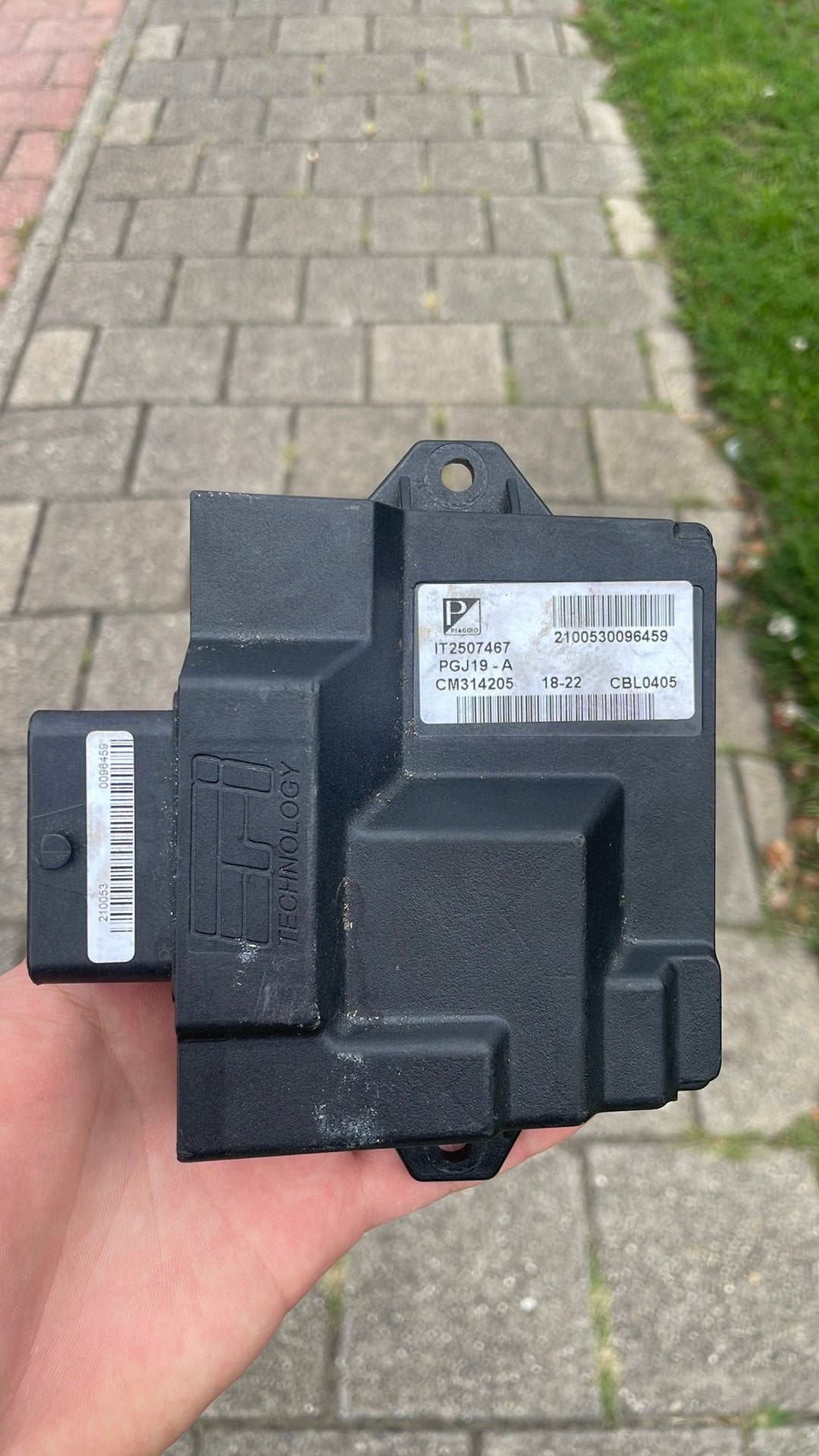 Piaggio/vespa ecu e5 50cc, Fietsen en Brommers, Brommeronderdelen | Scooters, Ophalen, Zo goed als nieuw, Overige typen, Vespa
