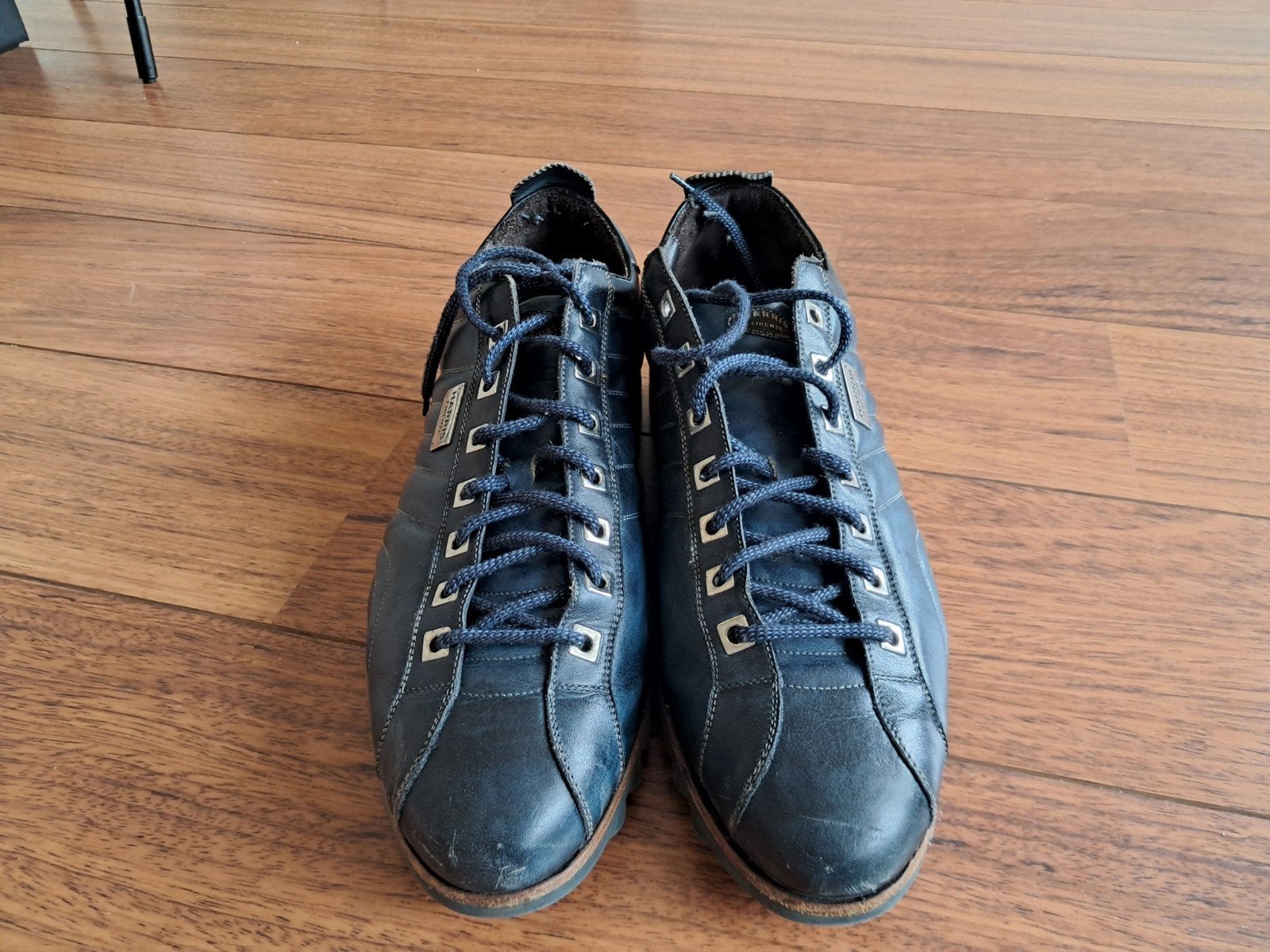 Harris Firenze Leren Sneakers - Maat 43, Kleding | Heren, Schoenen, Blauw, Ophalen of Verzenden, Sneakers of Gympen, Gedragen