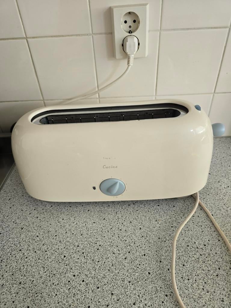 Philips Broodrooster - Crème, Witgoed en Apparatuur, Broodroosters, Gebruikt, Ophalen of Verzenden