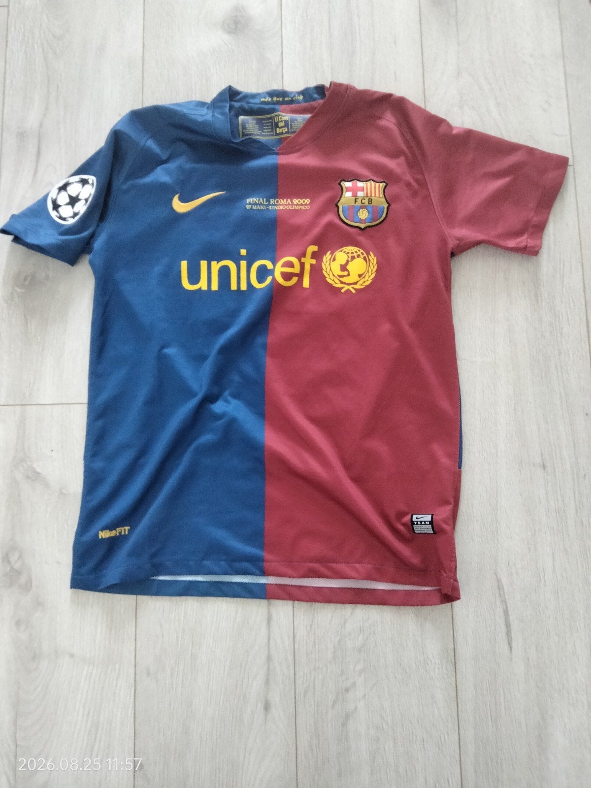 fc Barcelona shirt, Maat S, Ophalen of Verzenden, Gebruikt, Shirt
