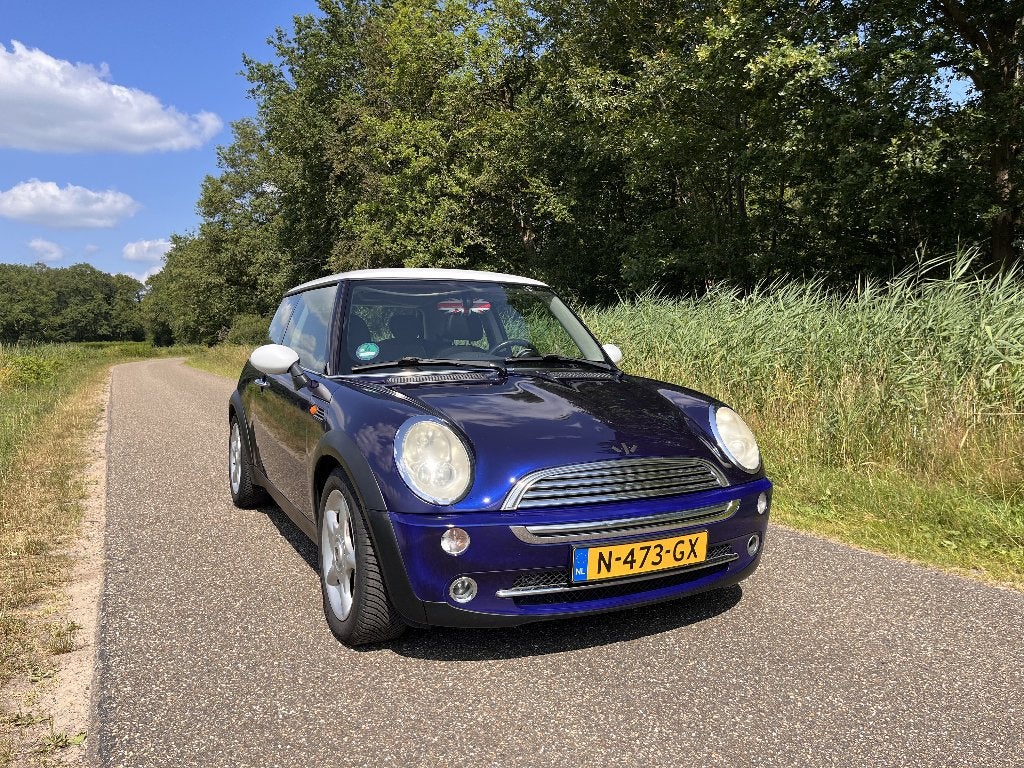 Mini 1.6 Cooper | Airco, APK, Open dak, Onderhoudshistorie, Auto's, Mini, Voorwielaandrijving, Zwart, 4 cilinders, 116 pk
