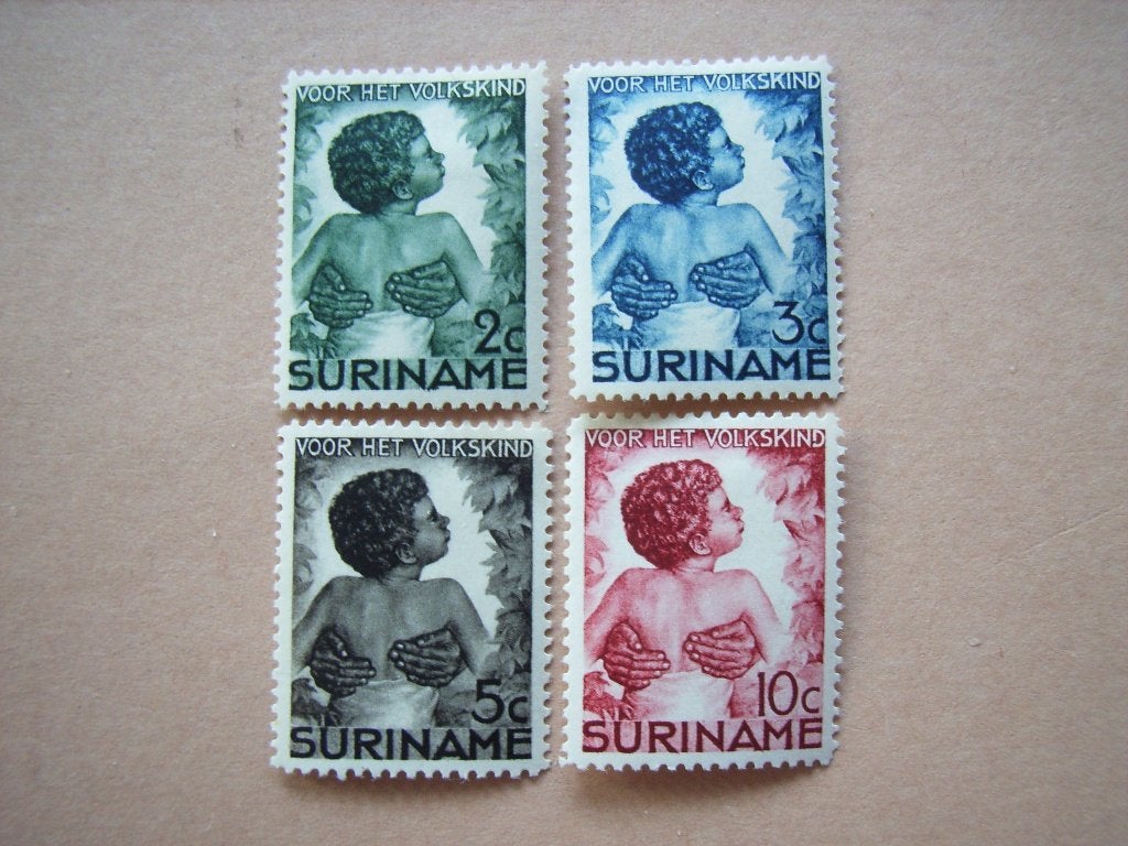 3n   Suriname 179-182, Ophalen of Verzenden