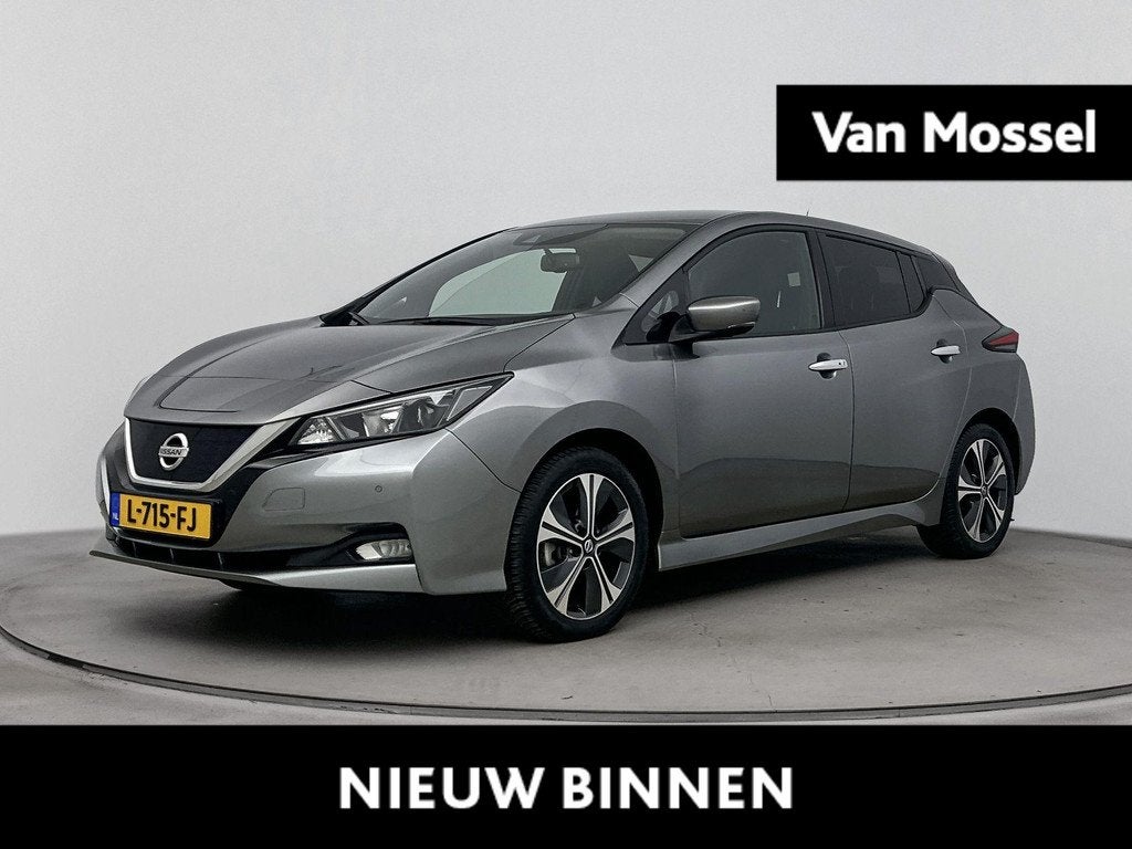 Nissan LEAF N-Connecta 40 kWh | Apple Carplay/Android | crui, Auto's, Nissan, Stof, Gebruikt, 150 pk, Origineel Nederlands