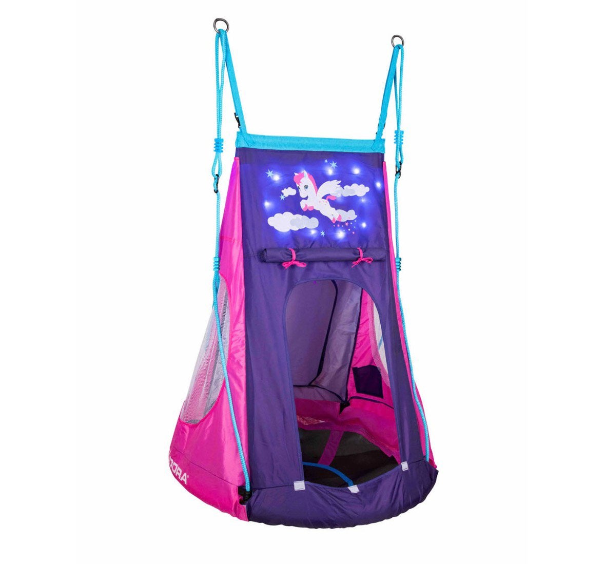 HUDORA Nestschommel Tent LED, Ophalen, Zo goed als nieuw
