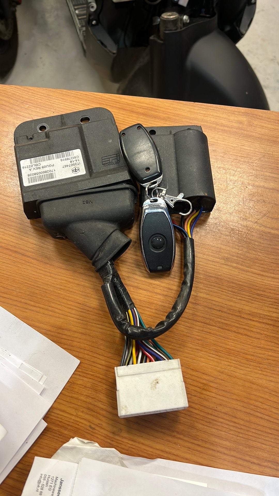 Ecu met begrenzer powercommander vespa e4 sprint primavera, Overige typen, M, Ophalen of Verzenden, Zo goed als nieuw