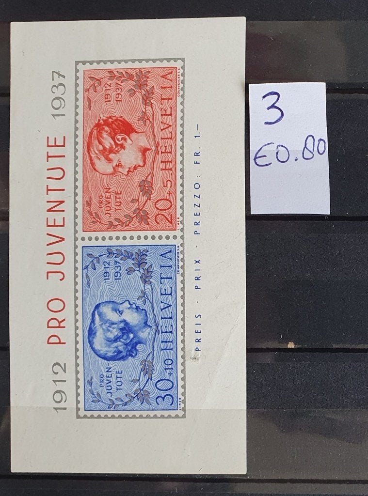 Zwitserland diverse series en losse zegels ongebruikt  *13, Ophalen of Verzenden, Buitenland