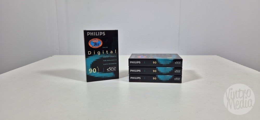 Philips DCC Cassettebandje | 90 Minuten | Tape | Nieuw, 2 t/m 25 bandjes, Overige genres, Ophalen of Verzenden, Nieuw in verpakking