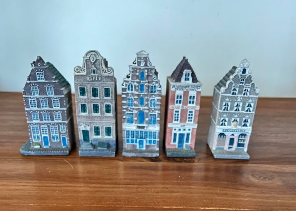 Grachtenhuisjes Blokker 8x, Ophalen of Verzenden, Zo goed als nieuw, Dier