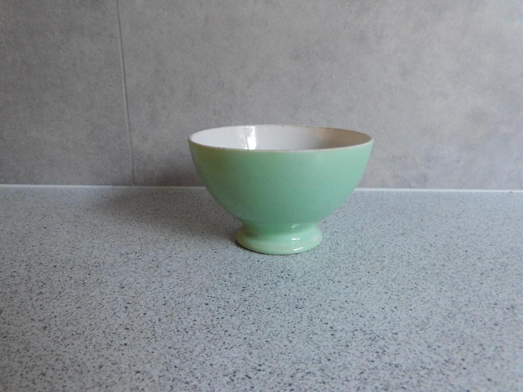 Spoelkom 10 cm. Groen BFK Boch Frere Keramis, Antiek en Kunst, Ophalen of Verzenden