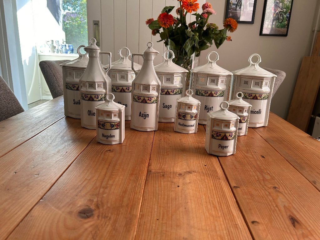 tk vintage voorraad potten, Antiek en Kunst, Antiek | Keukenbenodigdheden, Ophalen of Verzenden