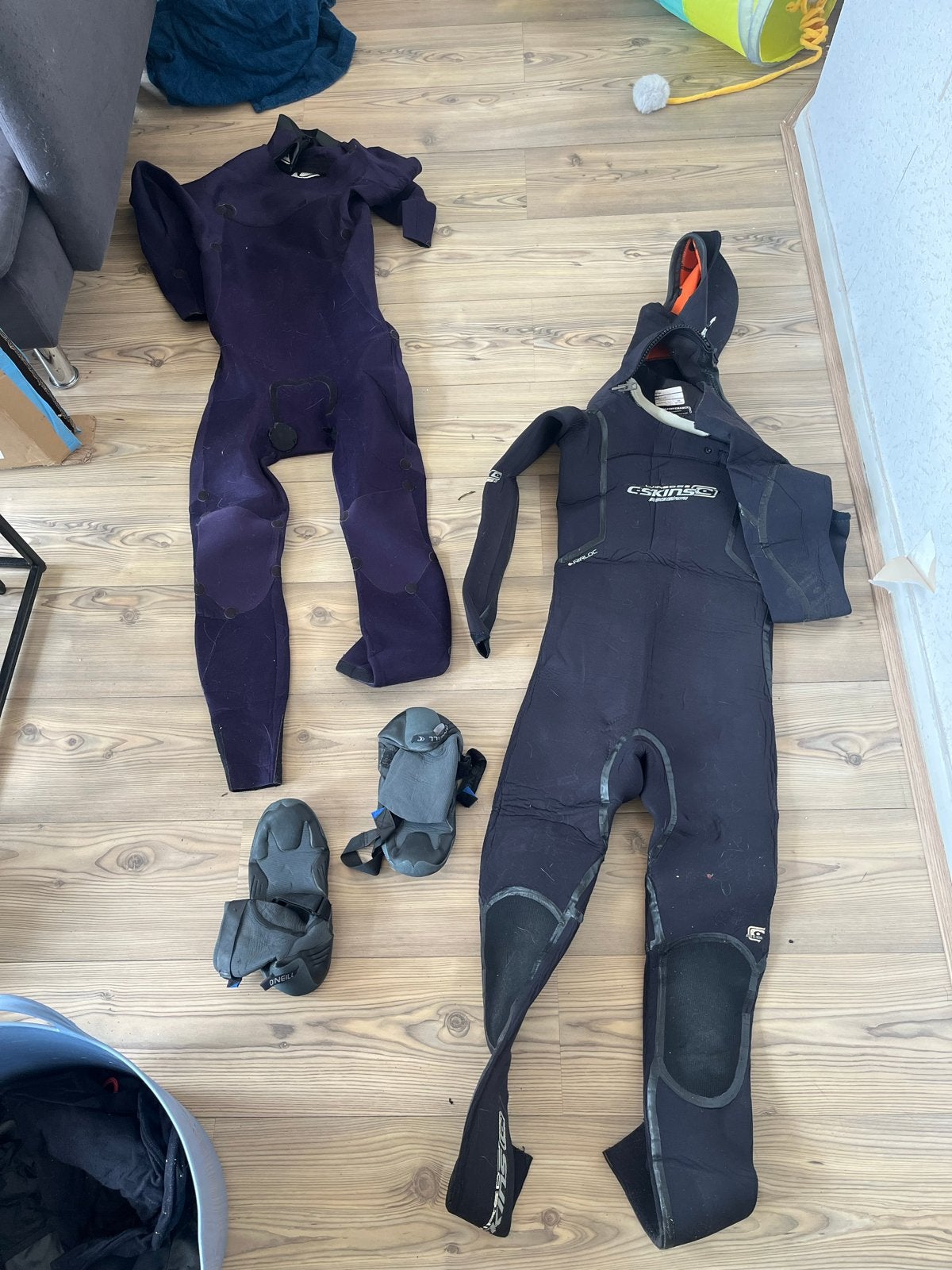 Wetsuits, handschoenen, schoenen en accessoires, Ophalen, Gebruikt, Overige typen, Met koord