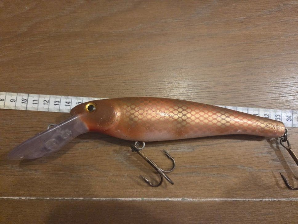 Musky Mania Ernie 9inch Red Horse, Ophalen of Verzenden, Gebruikt, Overige typen