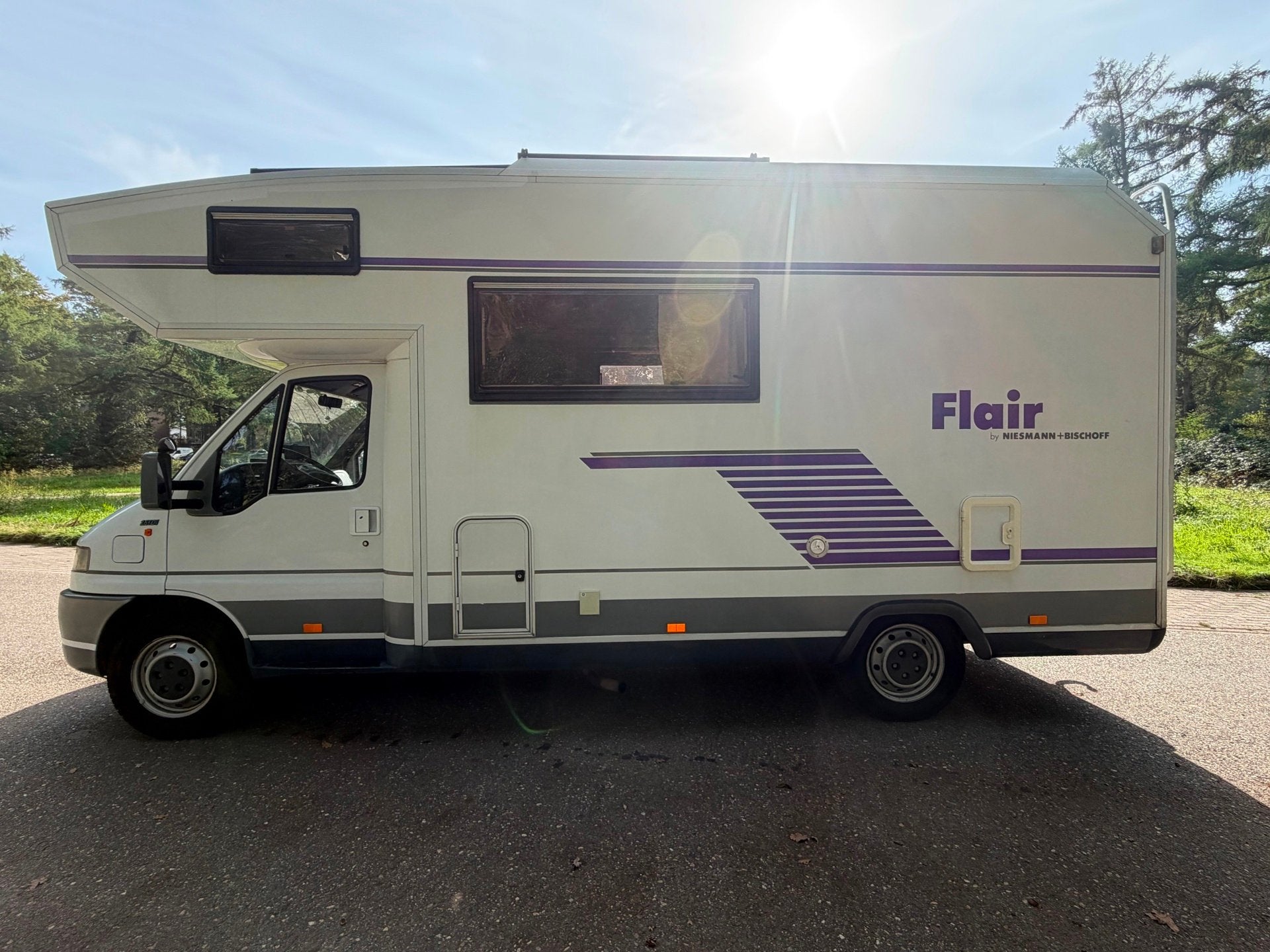 Fiat Ducato 2.5 TDI Niesmann+Bischoff FLAIR Dakairco, Info@fiatnederland.com, Alkoof, Bedrijf, Fiat