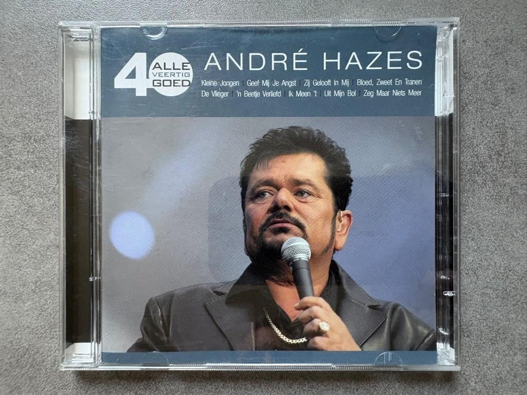 André Hazes - 40 Alle Veertig Goed, leuke best of 2cd prima, Cd's en Dvd's, Cd's | Nederlandstalig, Ophalen of Verzenden, Zo goed als nieuw