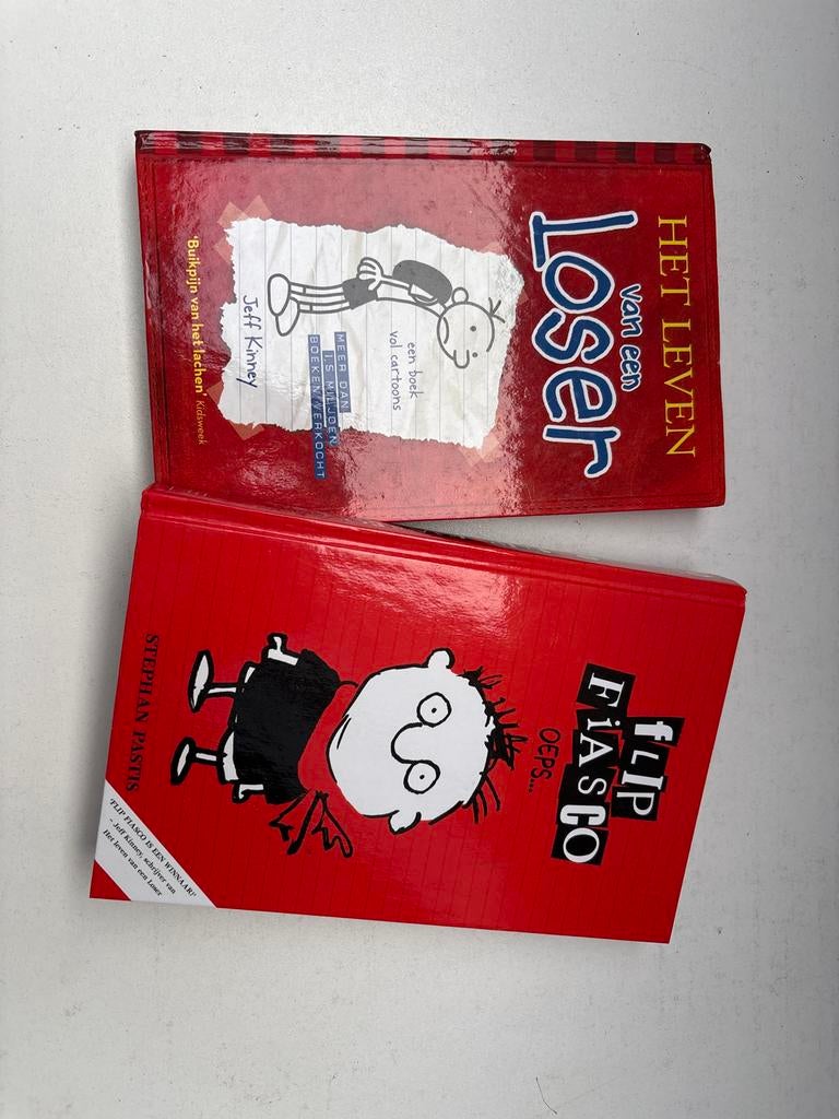 Het Leven van een Loser & Flip Fiasco - Boekenpakket, Ophalen of Verzenden, Zo goed als nieuw, Fictie algemeen