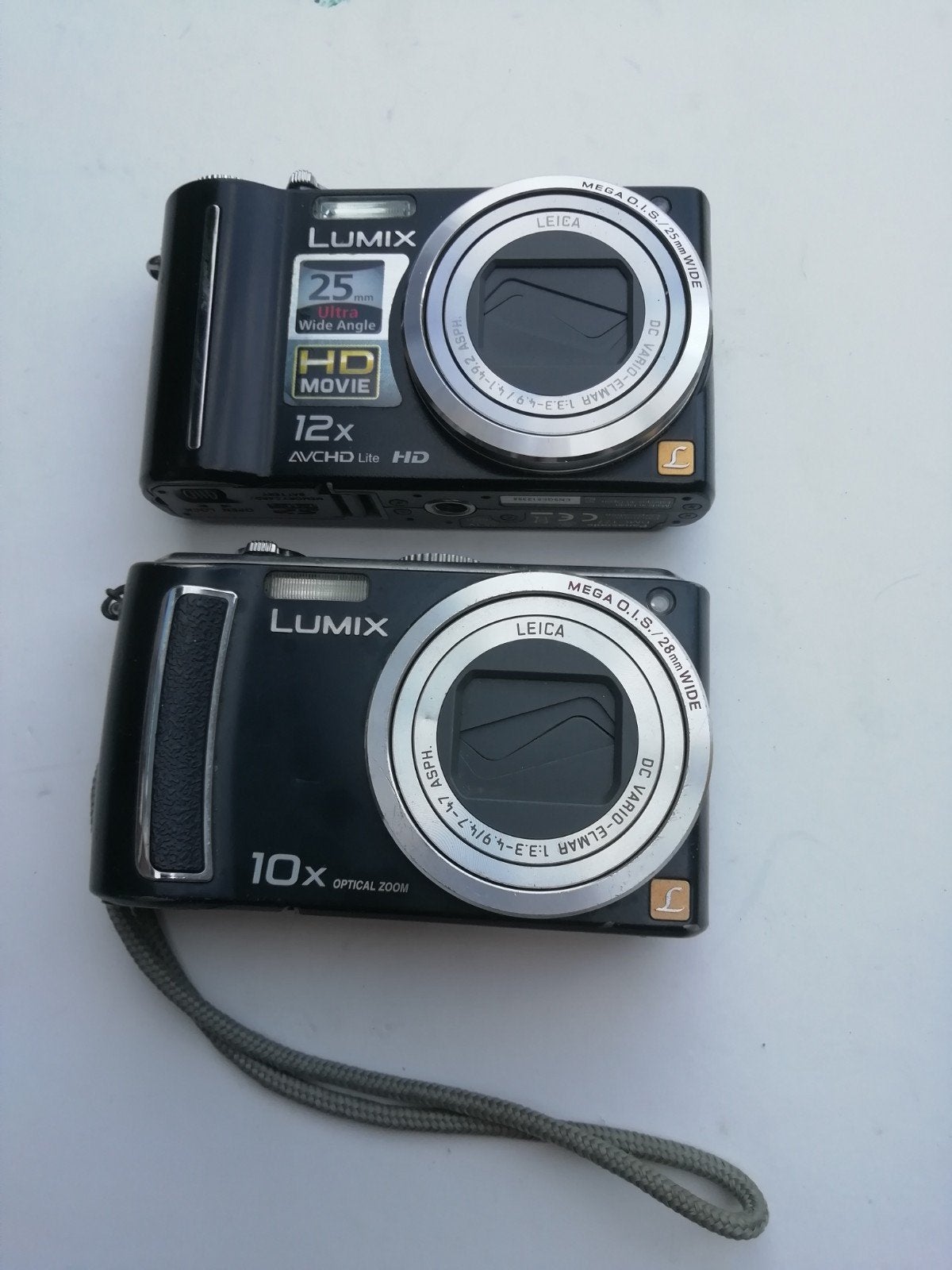 2x Panasonic Lumix Compactcamera's: DMC-FX77 & DMC-FS22, Ophalen of Verzenden