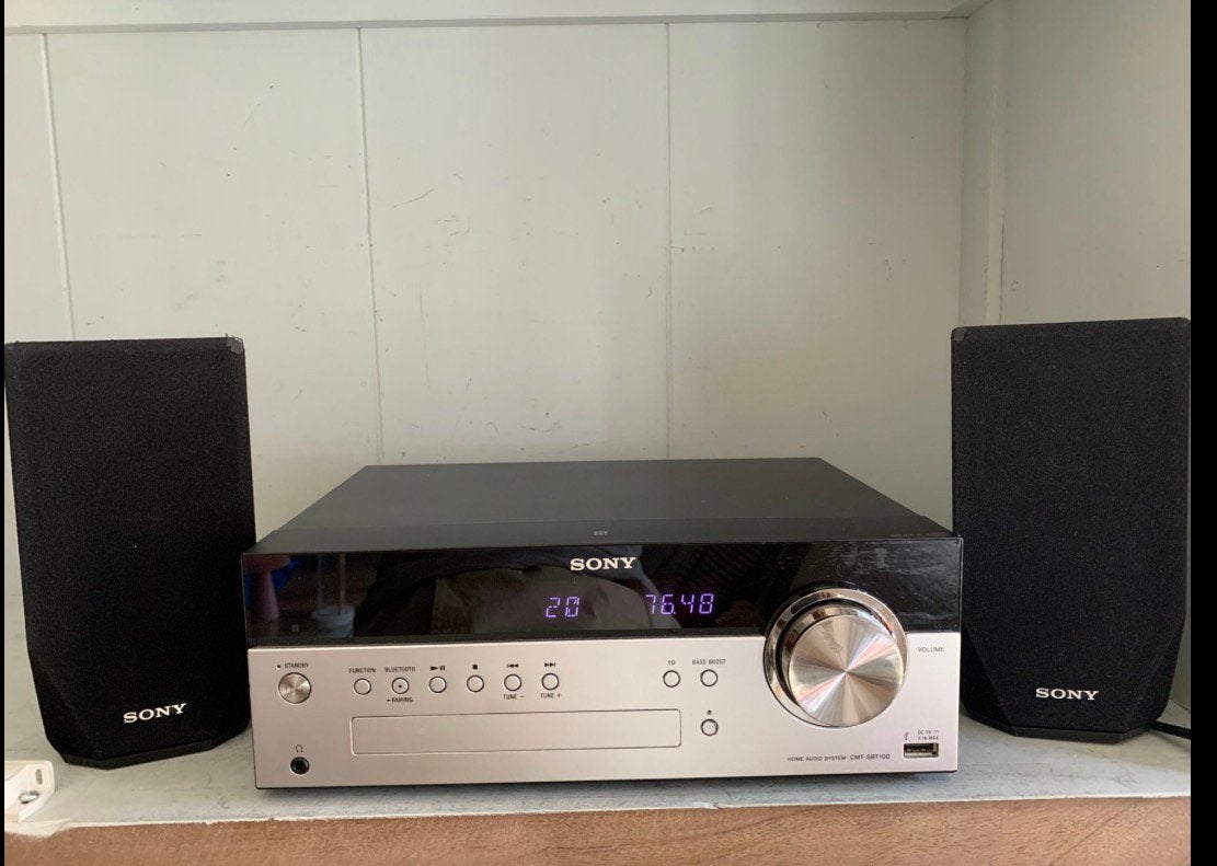 Vintage Sony - CMT-SBT100 Stereoset, Ophalen of Verzenden, Zo goed als nieuw, Soundbar, Sony