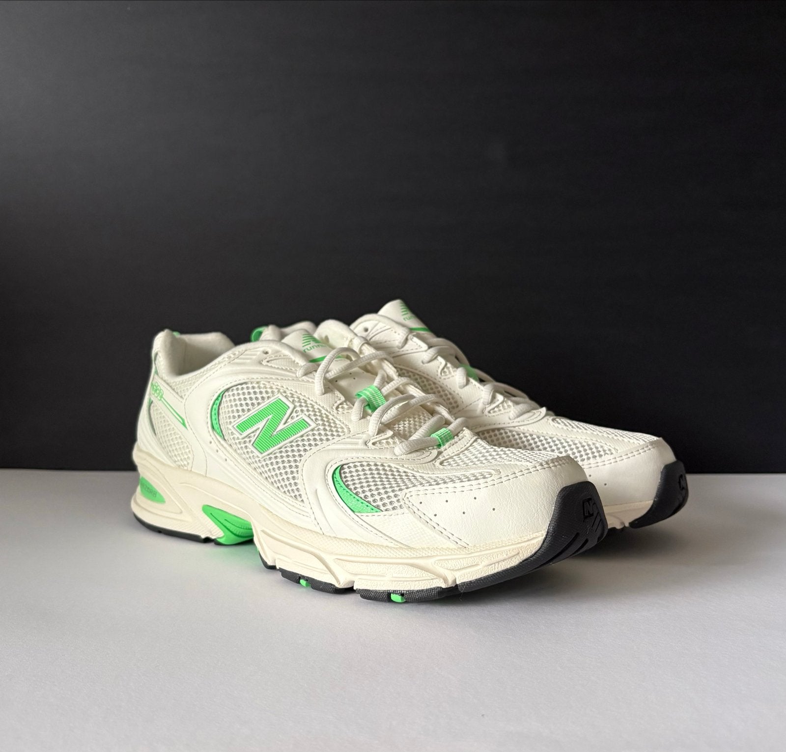 New Balance 530 Seasalt Green Maat 45, Verzenden, Wit, Nieuw, Sneakers of Gympen
