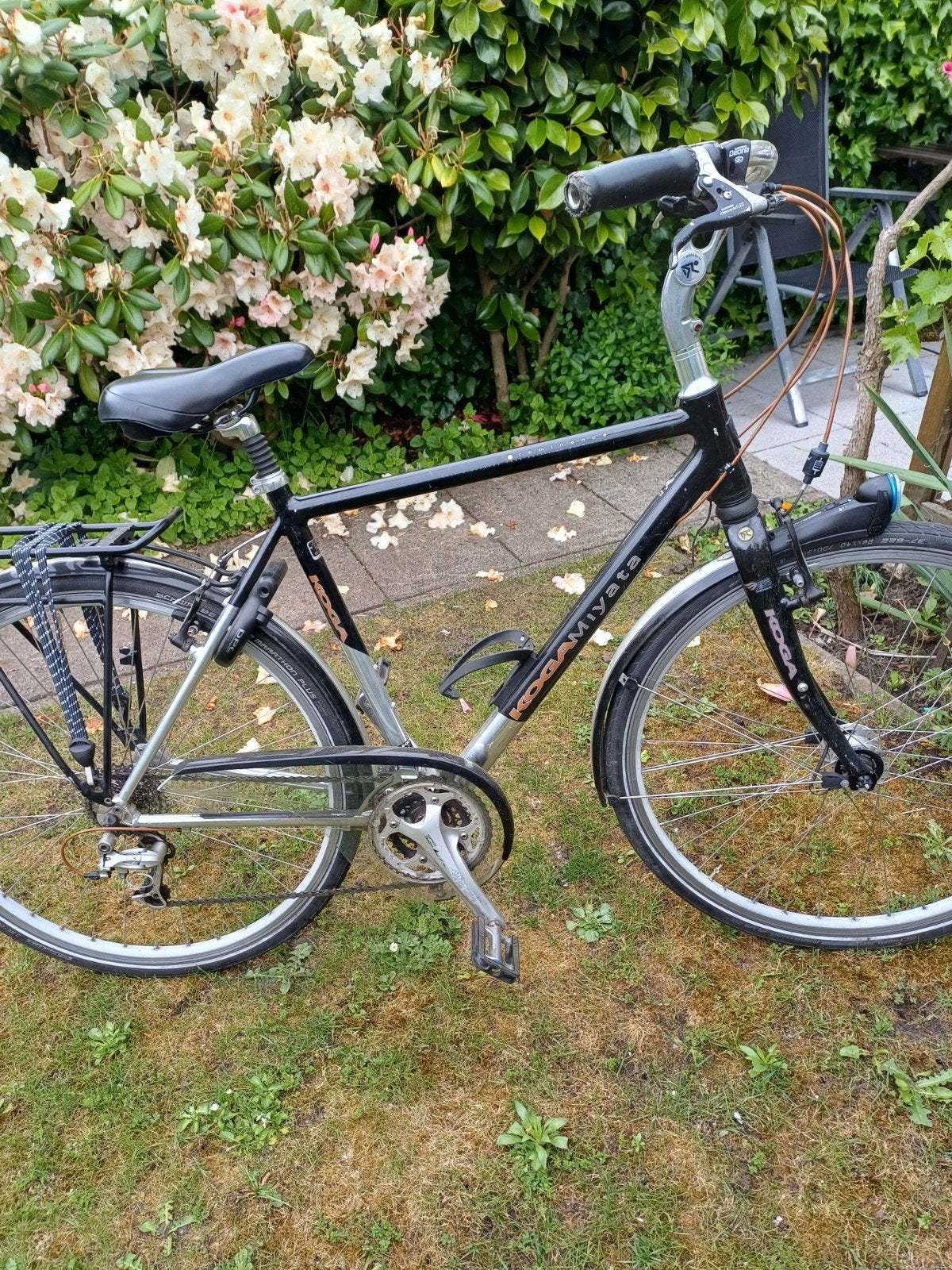 Koga Miyata herenfiets, Fietsen en Brommers, Fietsen | Heren | Herenfietsen, Gebruikt, Versnellingen, 53 tot 57 cm, Ophalen