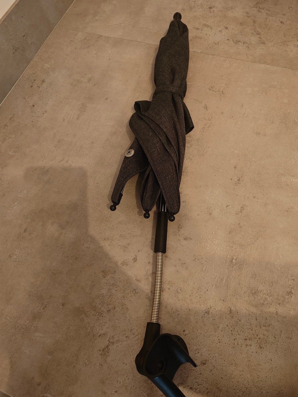 Mutsy parasol voor kinderwagen - Grijs, Ophalen, Zo goed als nieuw, Kinderwagen, Mutsy