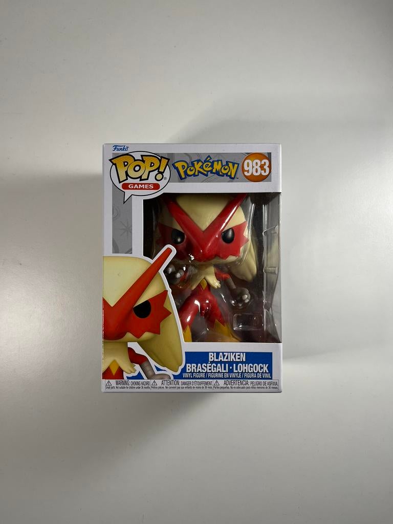 Pokémon funko pop - Blaziken 983, Verzamelen, Poppetjes en Figuurtjes, Ophalen of Verzenden, Zo goed als nieuw