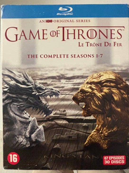 Games of thrones bluray serie 1-7, Ophalen of Verzenden, Zo goed als nieuw, Overige genres