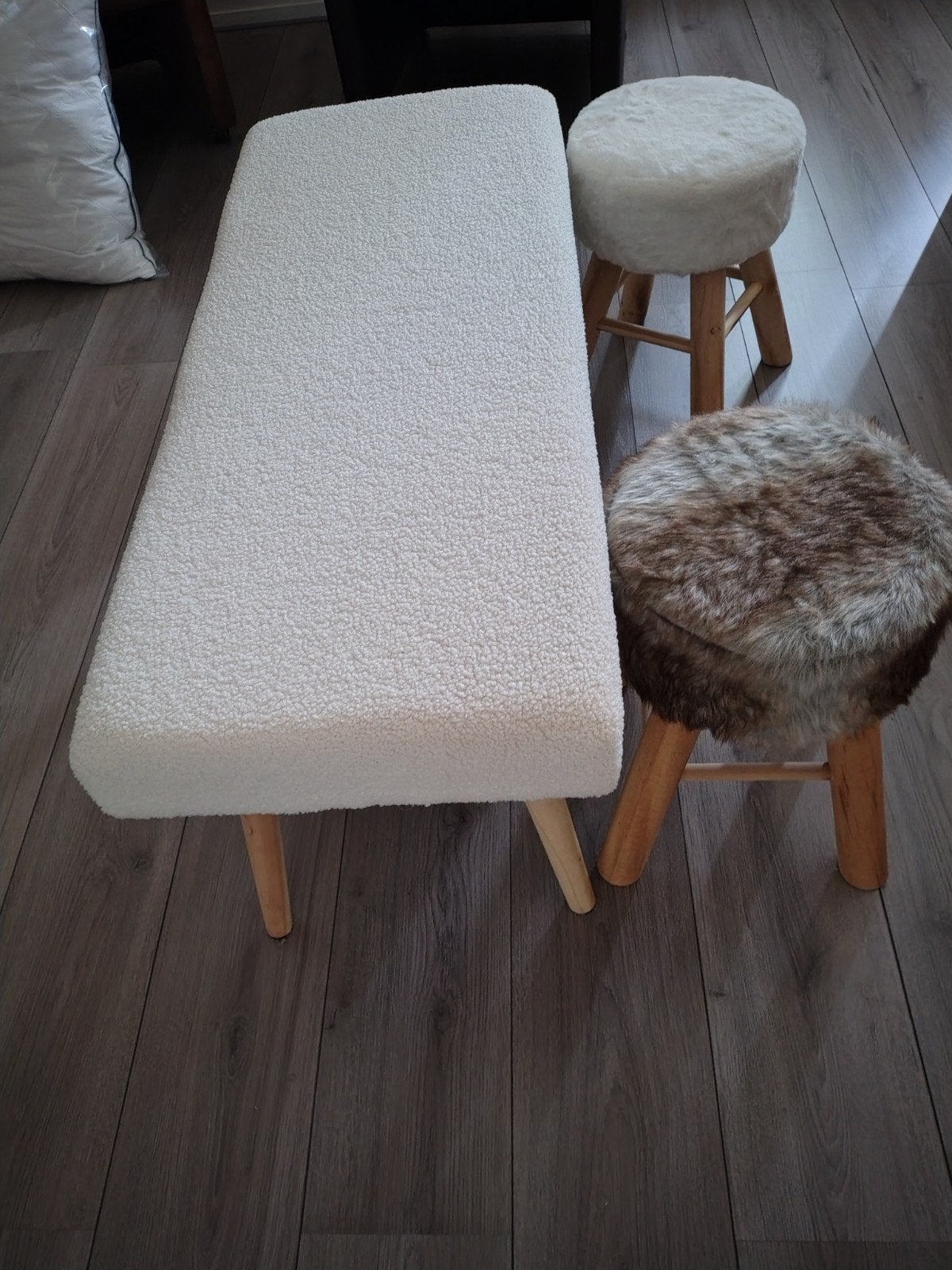 Leuk setje voor op de slaapkamer., Ophalen, Minder dan 50 cm, Zo goed als nieuw, Stof