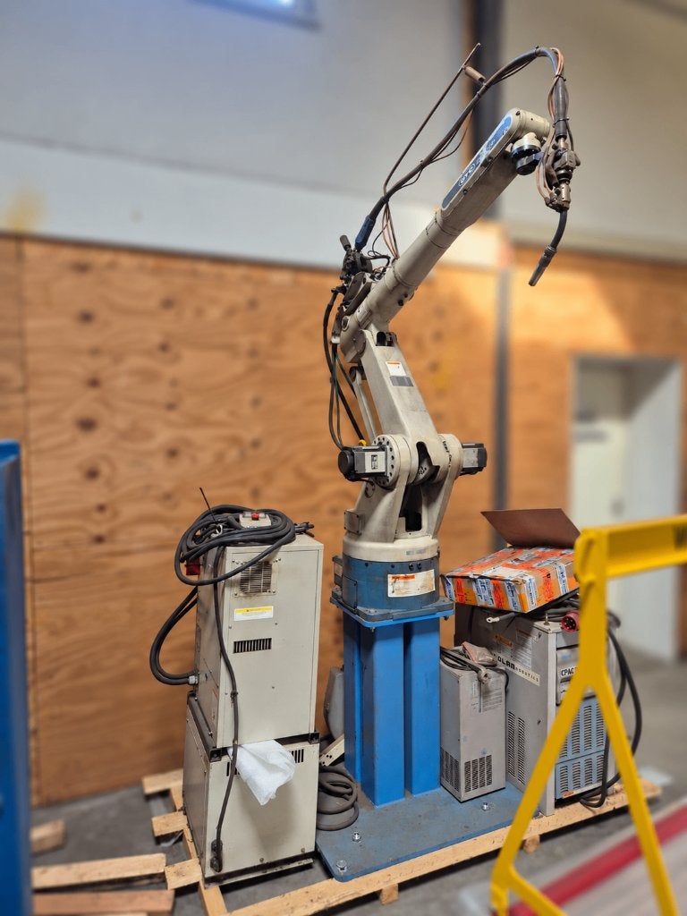 OTC Daihen DR-4200L lasrobot complete set + CPVAS350, Zakelijke goederen, Ophalen