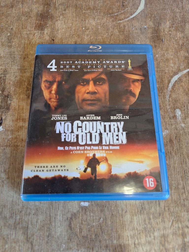 Blue Ray DVD No country for old men Coen Brothers, Cd's en Dvd's, Vanaf 16 jaar, Ophalen of Verzenden, Zo goed als nieuw, Actiethriller