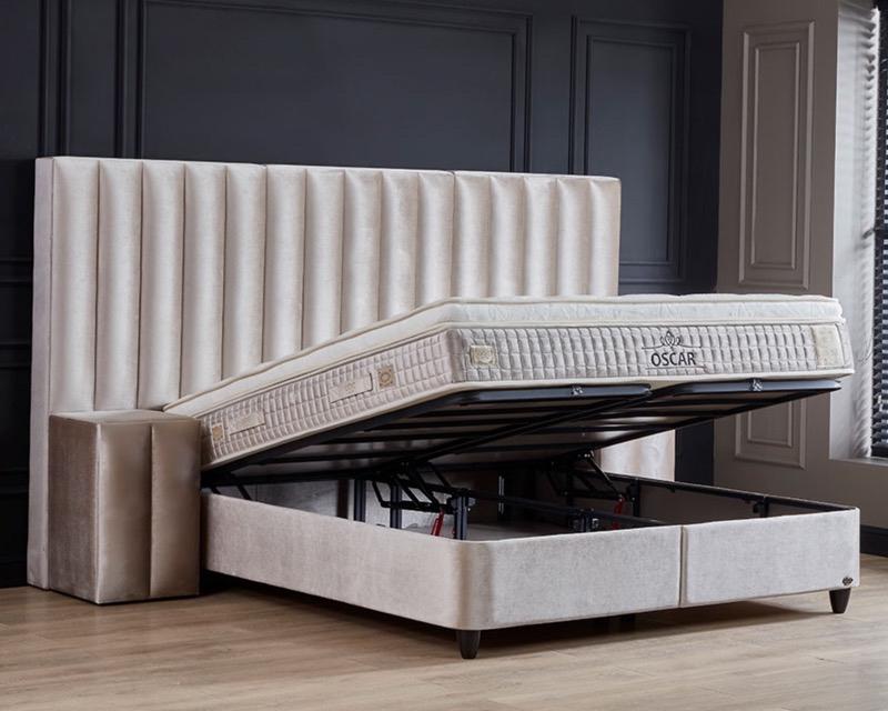 Opbergboxspring Oscar inclusief matras en topper Dreambedden, Huis en Inrichting, Ophalen of Verzenden