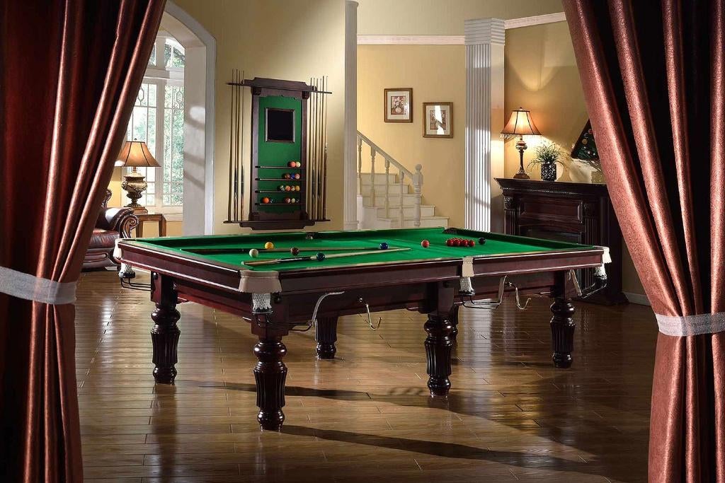 Buffalo Snookertafel 9ft Mahonie Pooltafelland, Verzenden, Nieuw, Snookertafel
