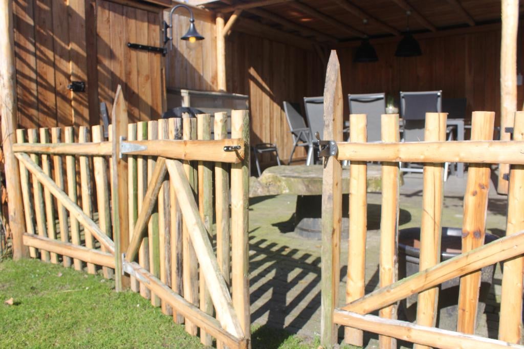 Schapenhek - Tuinhek of natuurlijke afrastering op aanvraag!, Met poort, Exclusive Houtbouw, Nieuw, Ophalen of Verzenden