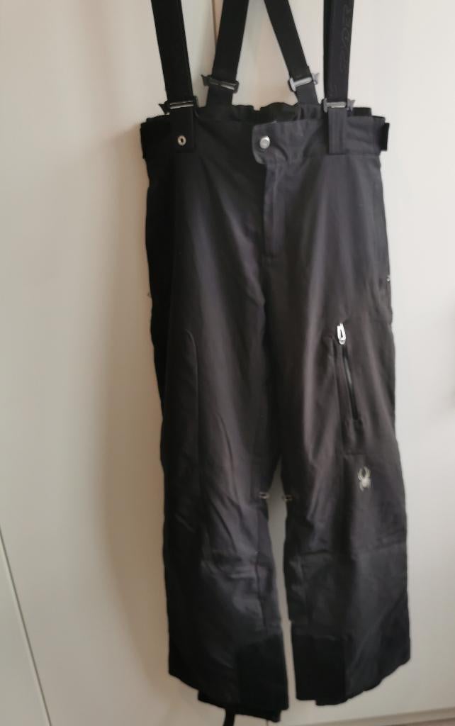 Spyder heren Skibroek maat XL / 54, kleur zwart, met bretels, Kleding | Heren, Wintersportkleding, Gedragen, Broek, Maat 56/58 (XL)
