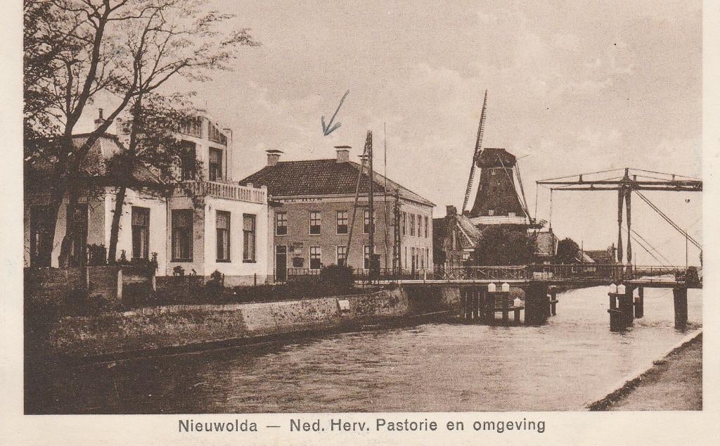 Nieuwolda, Ophalen of Verzenden, 1920 tot 1940, Gelopen, Groningen