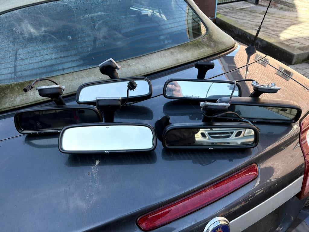 Saab 9-3 ng binnenspiegels, Auto-onderdelen, Spiegels, Gebruikt, Ophalen of Verzenden, Saab, Saab