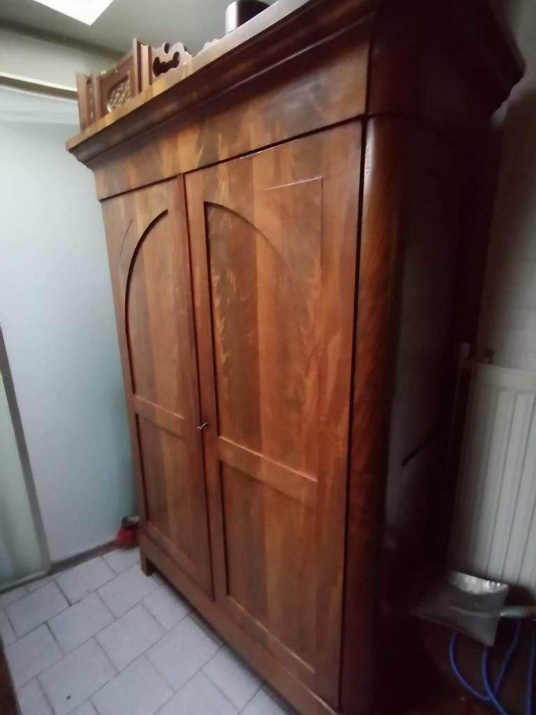 Prachtige antieke biedermeier poortkast, Antiek en Kunst, Antiek | Meubels | Kasten, Ophalen