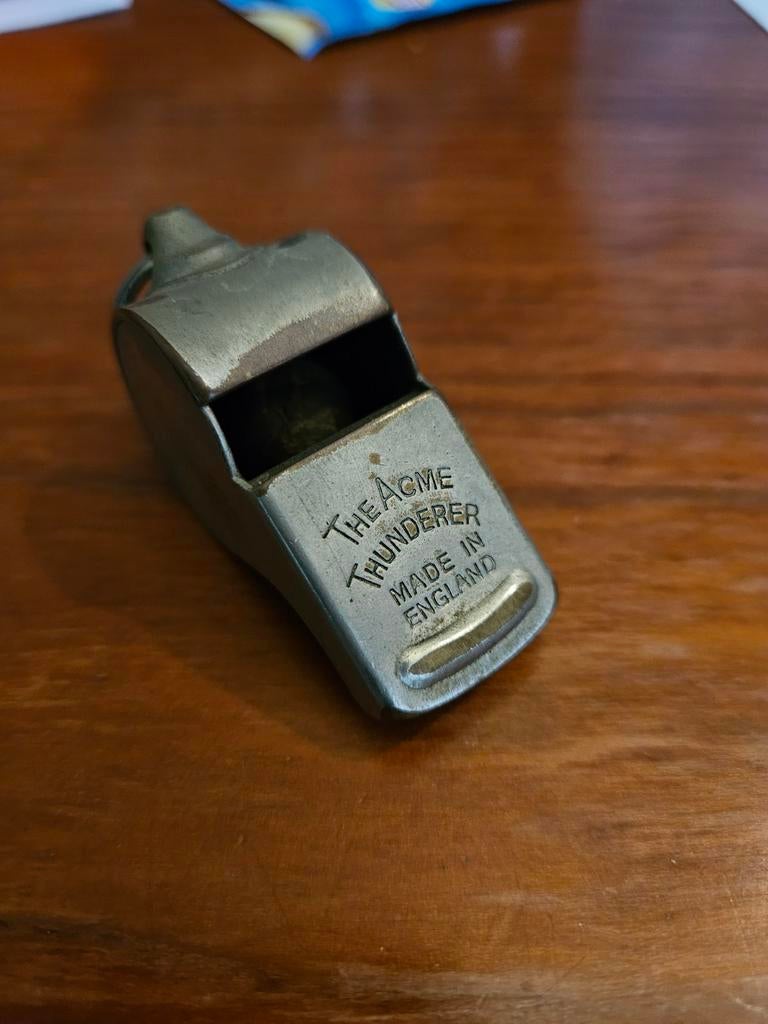 Vintage Acme Thunderer Padvindersfluitje, Ophalen of Verzenden