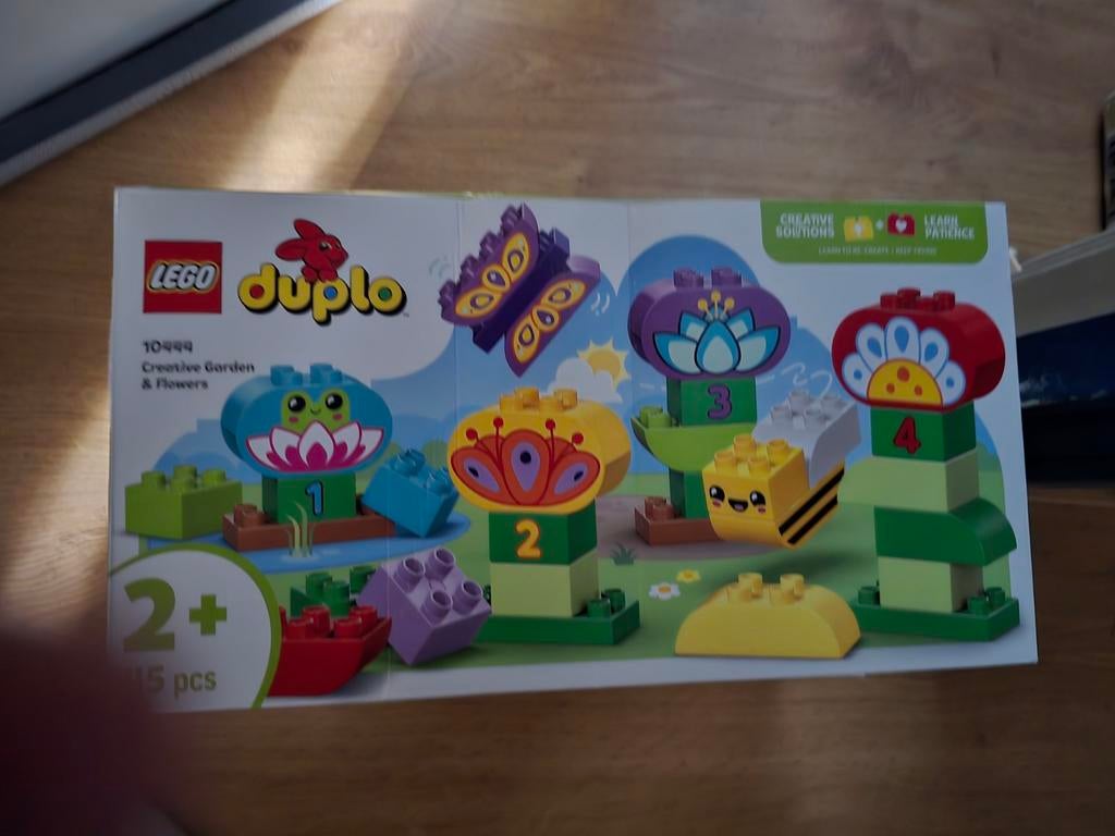LEGO Duplo 10444 Creatieve Tuin, Ophalen of Verzenden, Zo goed als nieuw, Complete set, Duplo