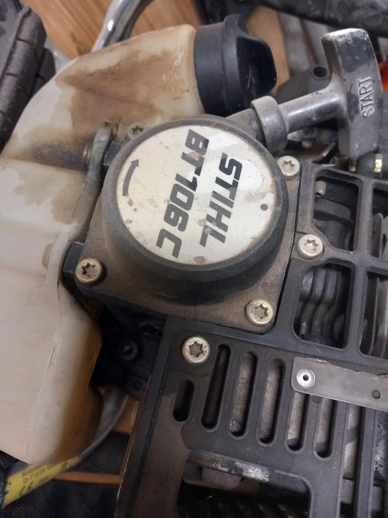 Stihl grondboor motor, Doe-het-zelf en Verbouw, Gereedschap | Boormachines, Ophalen of Verzenden, Kolomboormachine
