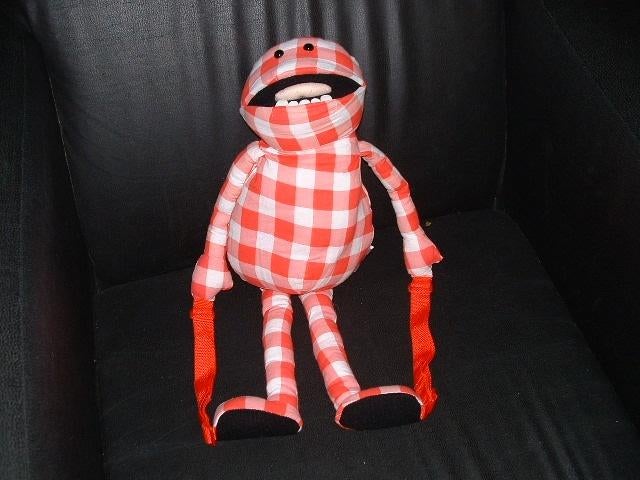 VERKADE SULTANA MR JUMMY RUGTAS KATOEN ROOD/WIT, Ophalen of Verzenden, Nieuw, Overige typen