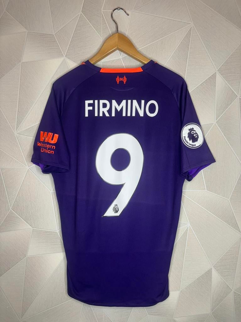 Liverpool Uit 2018/2019 Firmino, Maat L, Ophalen of Verzenden, Zo goed als nieuw, Shirt