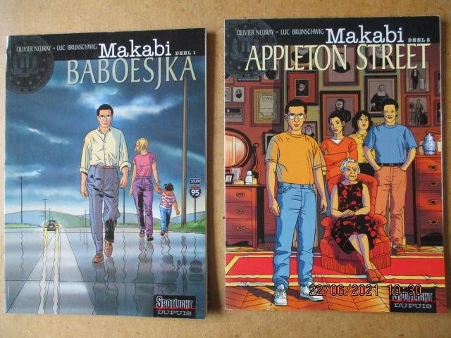 adv3572 makabi, Boeken, Eén stripboek, Ophalen, Gelezen