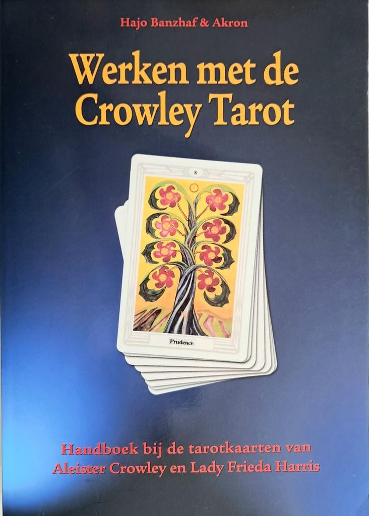Boek 'Werken met de CrowleyTarot'  PRIJS VERLAAGD, Boeken, Achtergrond en Informatie, Tarot of Kaarten leggen, Verzenden, Zo goed als nieuw