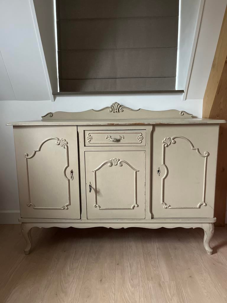 Queen Ann Commode - Schattige Babykamer Kast, Huis en Inrichting, Kasten | Buffetkasten, Ophalen, Gebruikt, 100 tot 150 cm, Landelijk