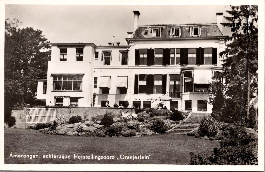 Herstellingsoord Oranjestein Amerongen - 4 ansichtkaarten, Verzenden, 1940 tot 1960, Gelopen, Utrecht