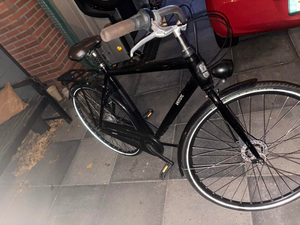 Hetenfiets zwart vantuyl fiets heren, Ophalen, Zo goed als nieuw, Overige merken